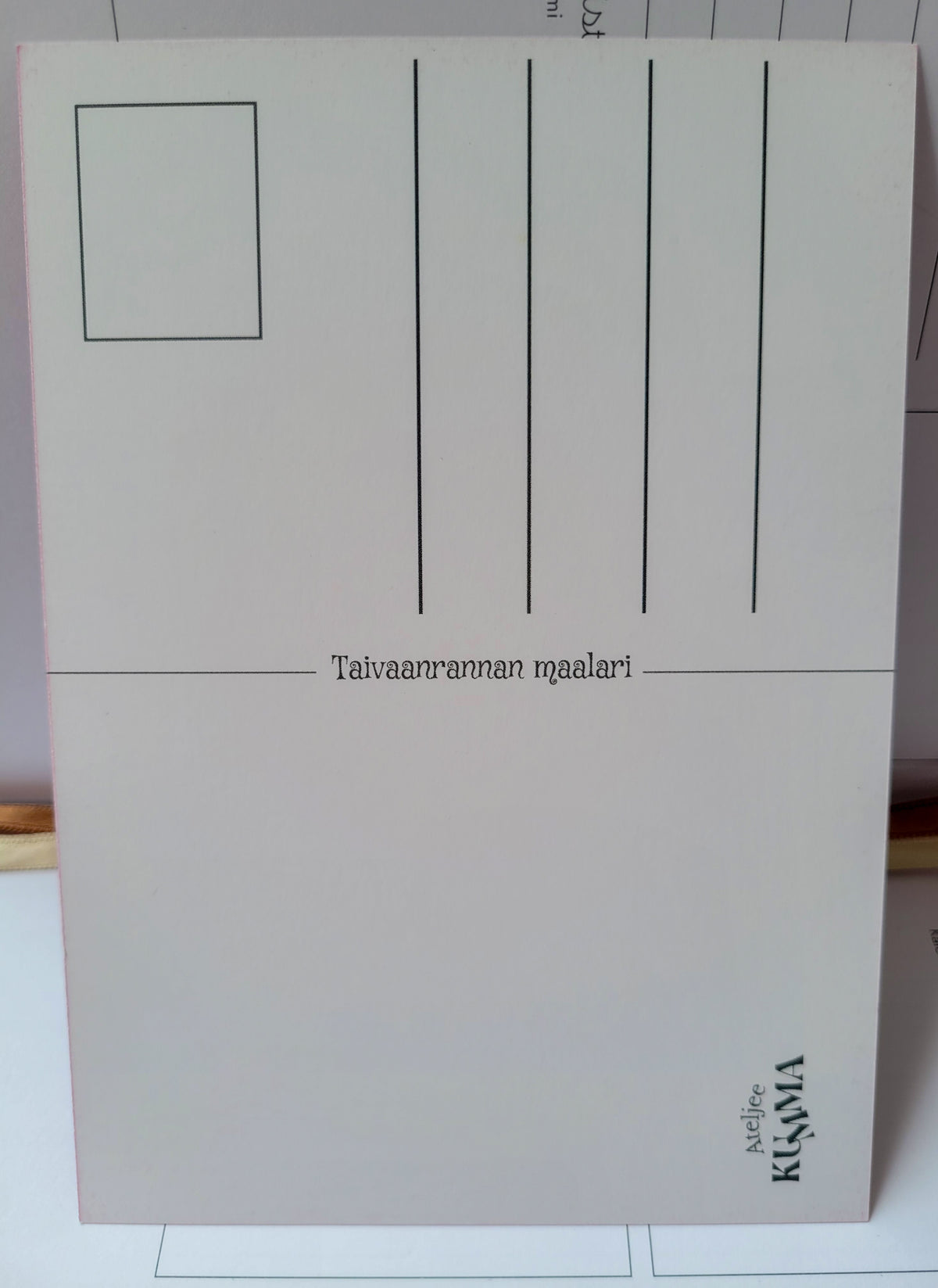 Taivaanrannan maalari- postikortti
