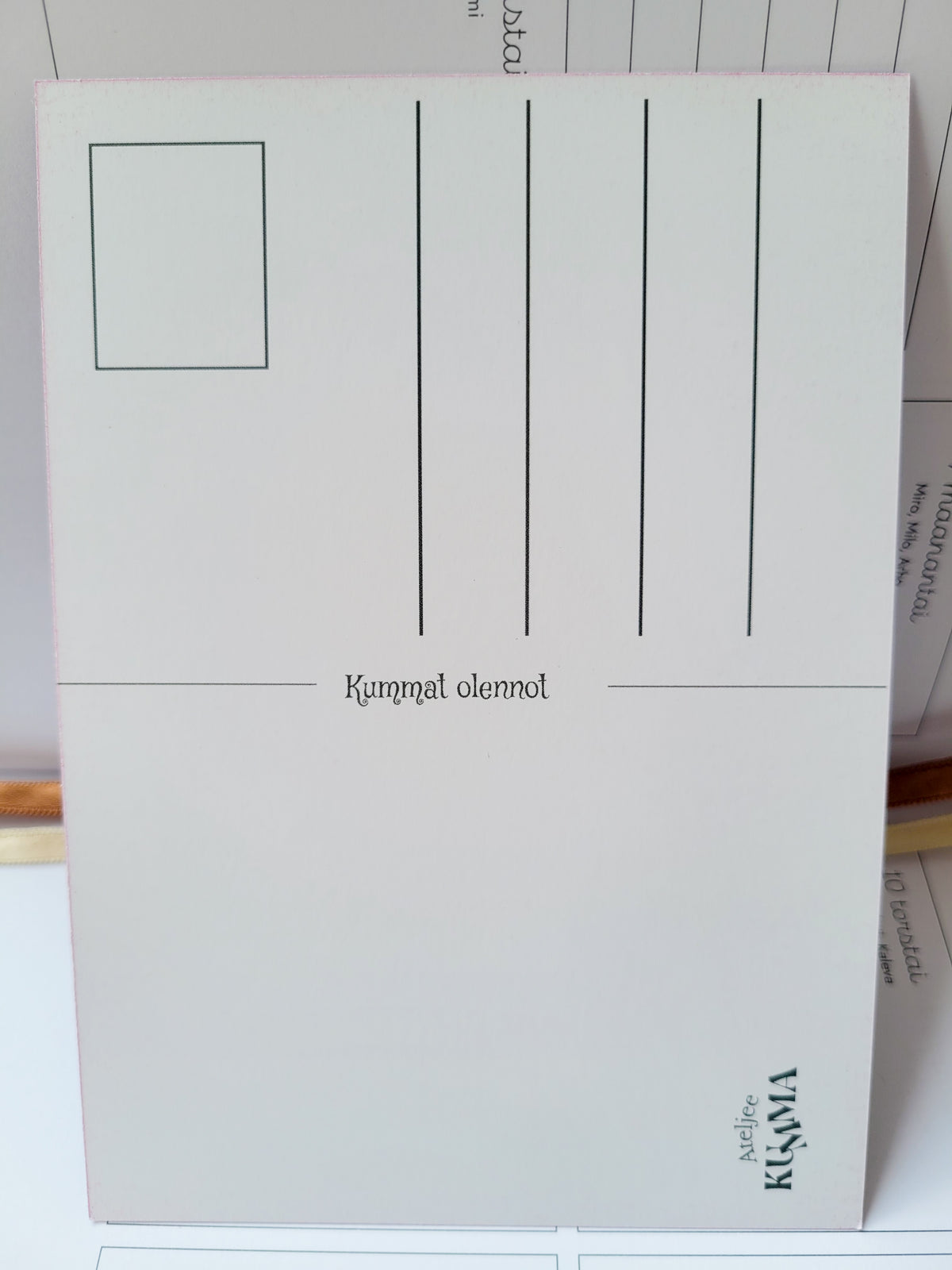 Kissakaksoset -postikortti