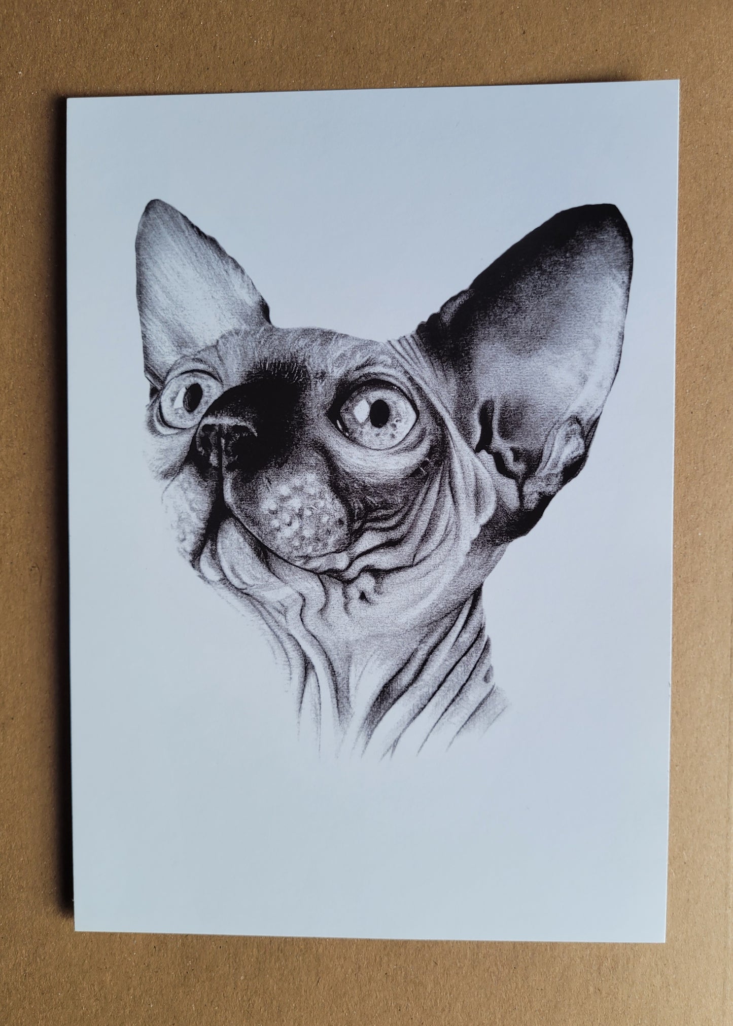 Sfinx-taideprintti (A5)