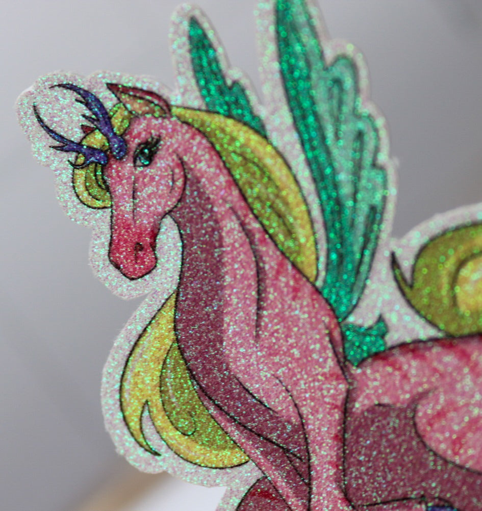 Kaksisarvinen glittertarra